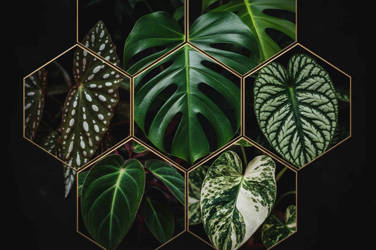 Philodendron, Pilea, Begonia, Epipremnum & Monstera – Alle Arten für dein Terrarium