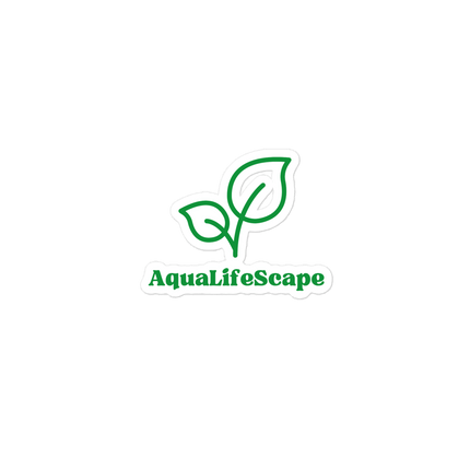 AquaLifeScape Blasenfreie Aufkleber - AquaLifeScape