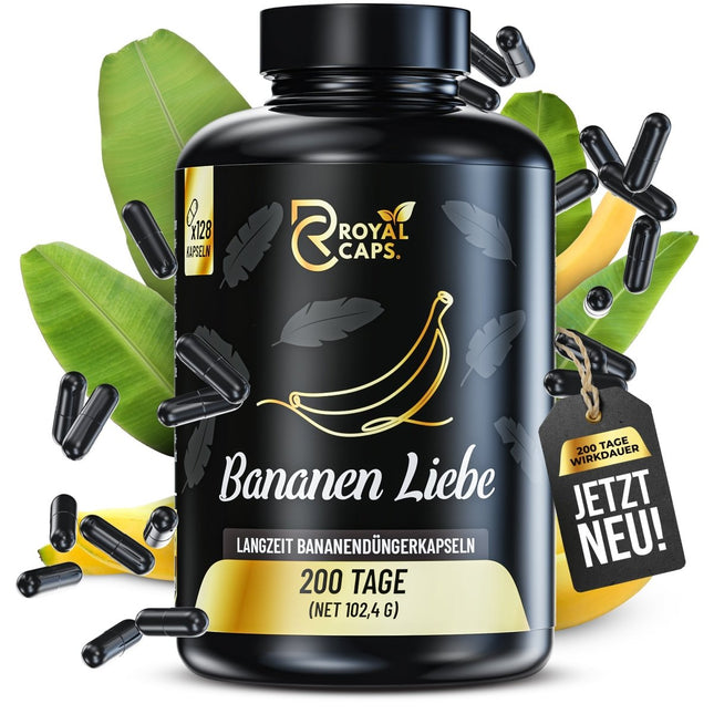 Bananen Liebe – 200 Tage Bio - Dünger für Bananenpflanzen - AquaLifeScape