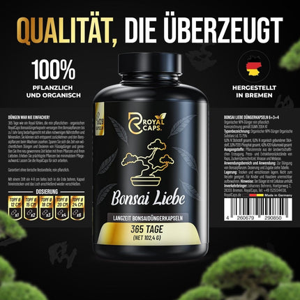 Bonsai Liebe – 365 Tage Bio-Dünger für Bonsaibäume AquaLifeScape
