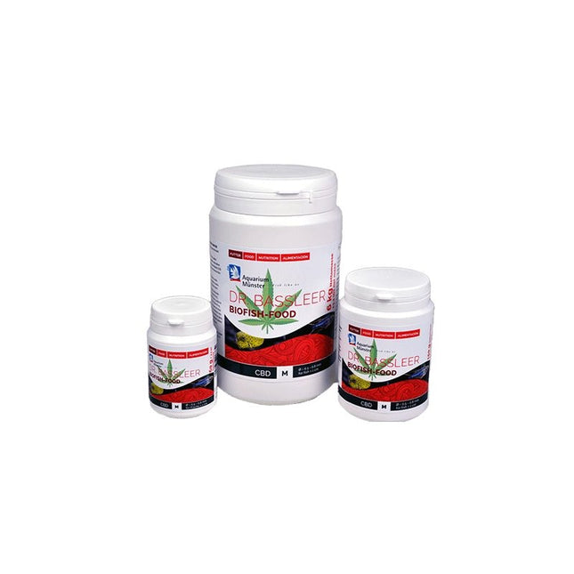 Dr. Bassleer Biofish Food CBD M 60g - AquaLifeScape