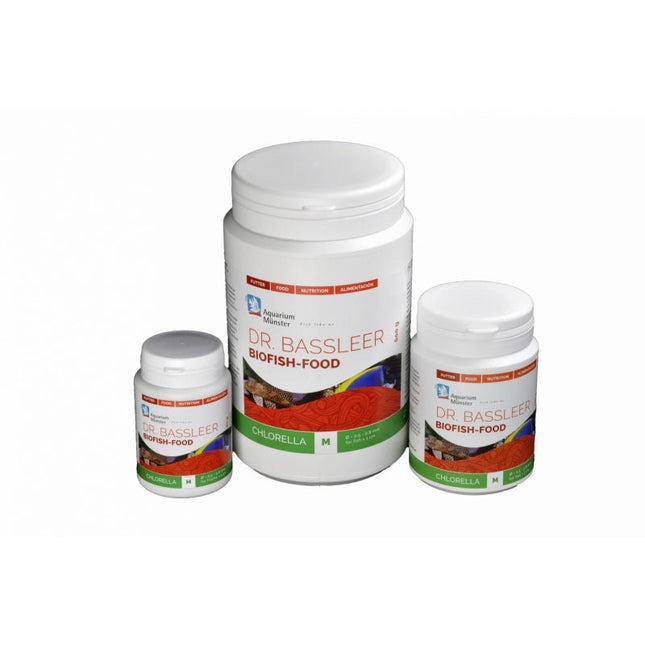 Dr. Bassleer Biofish Food Chlorella M 60 g - AquaLifeScape