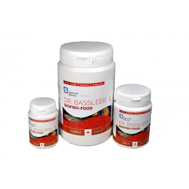 Dr. Bassleer Biofish Food Garlic M 60 g - AquaLifeScape