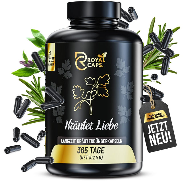 Kräuter Liebe – 365 Tage Bio - Dünger für Küchenkräuter - AquaLifeScape