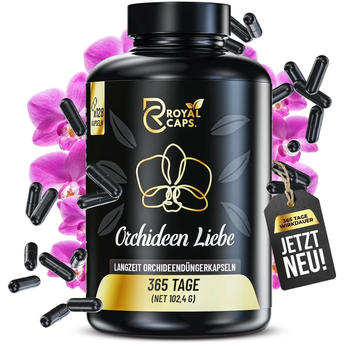 Orchideen Liebe – 365 Tage Bio-Dünger für Orchideen – AquaLifeScape
